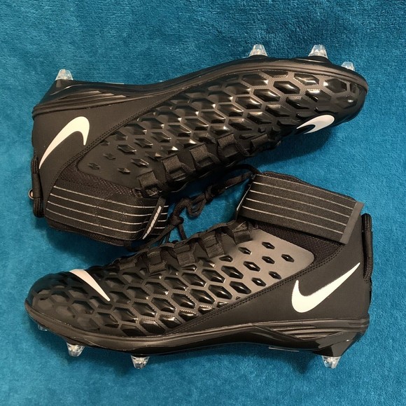 Nike Force Savage Pro 2 Black Football Detachable Mens Size 16 BV3981-001 - Picture 3 of 8